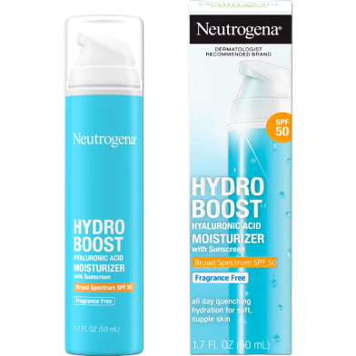Neutrogena Hydro Boost Hyaluronic Acid Moisturizer With Sunscreen Spf 50 50ml image