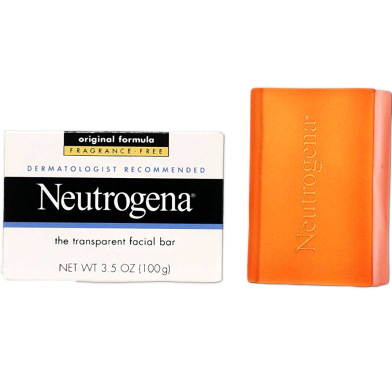 Neutrogena Original Formula Fragrance Free Transparent Facial Bar 100gm image