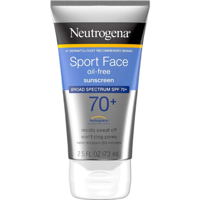 Neutrogena Sport Face Oil-free Lotion Sunscreen Broad Spectrum SPF 70 Plus (73ml) image