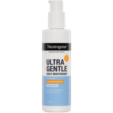 Neutrogena Ultra Gentle Daily Moisturiser SPF15 100ml image