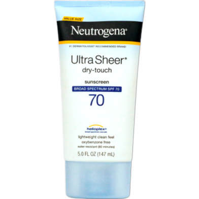Neutrogena Ultra Sheer Dry Touch Sunscreen SPF70 147ml image