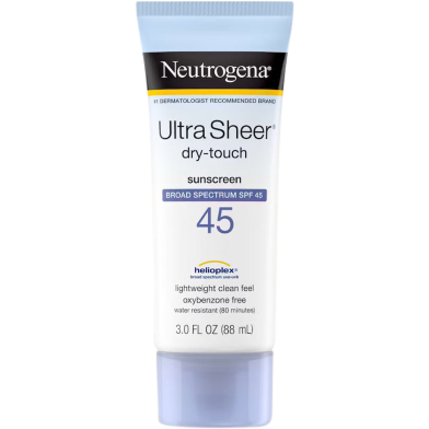 Neutrogena Ultra Sheer Dry Touch Sunscreen SPF45 88ml image