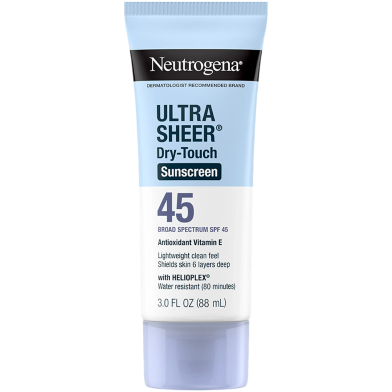 Neutrogena Ultra Sheer Dry Touch Sunscreen SPF45 88ml image