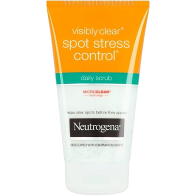 Neutrogena Visibly Clear Spot Stress Control Daily Scrub 150ml image