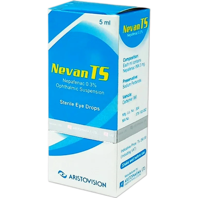 Nevan Ts 0.3 Percent Ophthalmic Suspension 5 ml Drop image