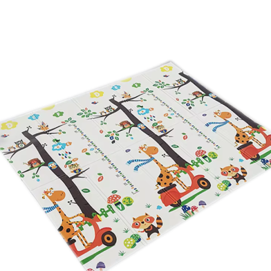 New 1cm (4/6f) Environmentally Friendly Thick Baby Crawling Play Mats Folding Mat Carpet Play Mat for Children's Safety Rug Gifts image