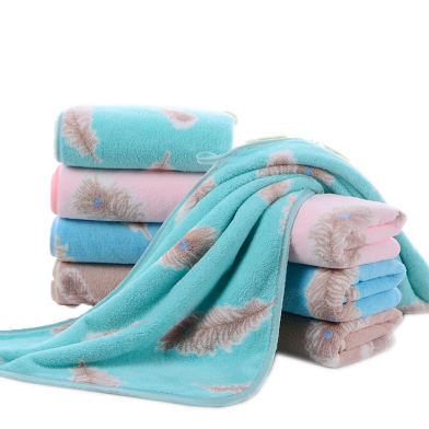 New Born Baby Ultra Soft and Comfortable Towel Small 37*20 inch - 1 pcs image