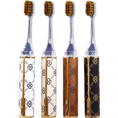 New Lipstick Shaped Detachable Portable Cleaning Toothbrush 1 Pcs image