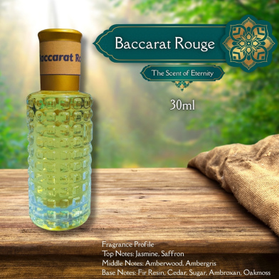 New Premium Baccarat Rouge Luxury attar 30ml image