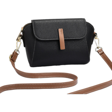 New Pu Leather Single Shoulder Niche Light Luxury Women’s Bag image