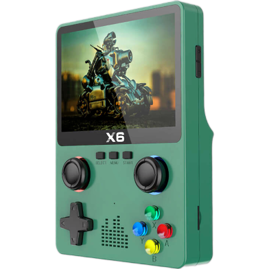 New X6 High-Definition PSP Handheld Gaming Console With Dual Joystick GBA Arcade Simulator, Two Person Docking Station image