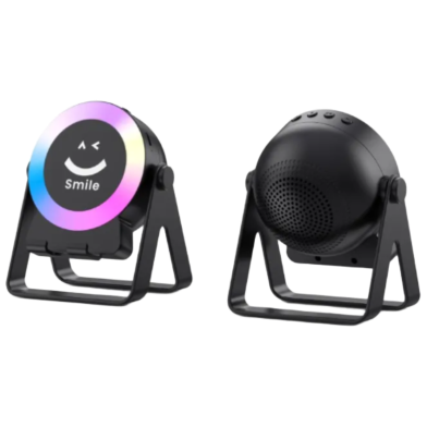 New ZF18 Wireless Speakers Phone Stand 5W LED RGB Lights Fashion Sound Speaker Bass Woofer Mini Speakers image