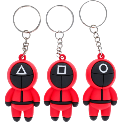 New products Doll Pendant 3D Acrylic keychain Accessories Squid Game Keychain Key Ring ( Any Design) image