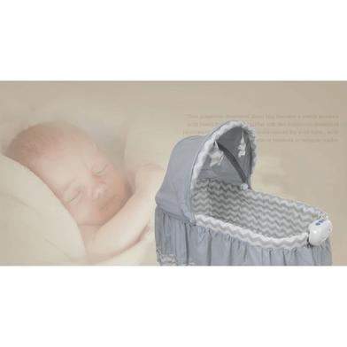 Newborn Baby Cradle Bassinet With Universal Wheels, Baby Rocking