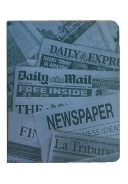 News Cover Ash Olive Workbook Notebook image