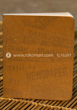 News Cover Series Workbook Brown Notebook image