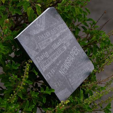 News Cover Series Workbook Grey Notebook image
