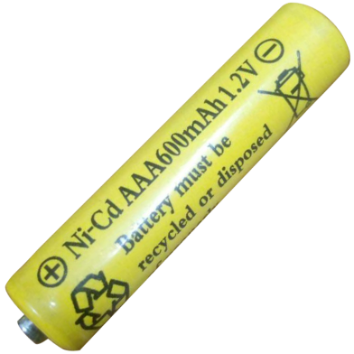 Ni-Cd AAA 1.2v 600mAh Rechargeable Battery - 1Pc image