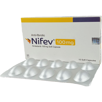 Nifev 100mg (1 Strip) - 10 Soft Capsules Pack image