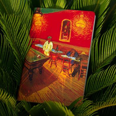 Night café Notebook image