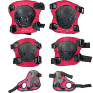 Skate Guard for kids - Ninja - 6 Pcs - Mix Color image