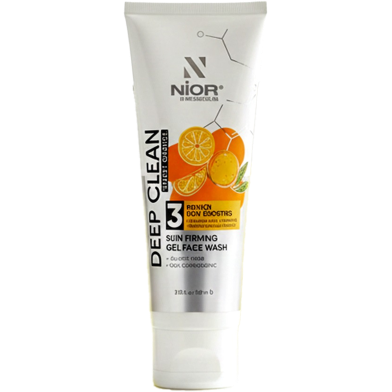 Nior Deep Clean Gel Face Wash Sweet Orange 100 ml image