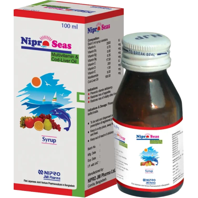Nipro Seas Syrup 100 ml bottle image
