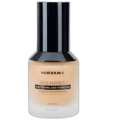 Nirvana Liquid Foundation Perfect Coverage - Light Beige image
