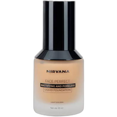 Nirvana Liquid Foundation Perfect Coverage - Light Golden image