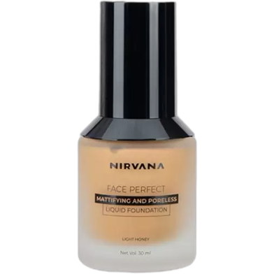 Nirvana Liquid Foundation Perfect Coverage - Light Honey image