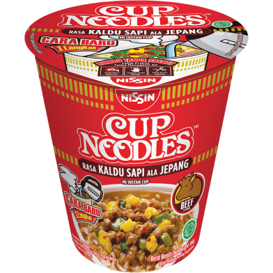 Nissin Cup Noodles Beef 66 gm image