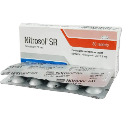 Nitrosol Sr 2.6 Mg Tablet 10'S Strip image
