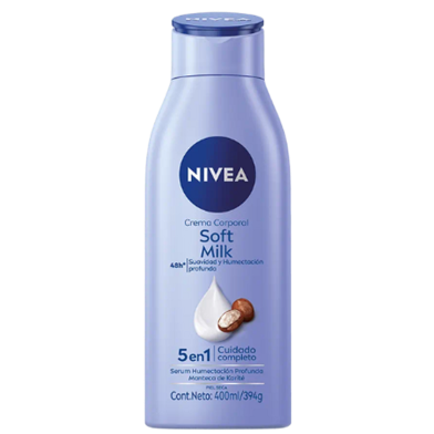 Nivea 5 en 1 Crema Corporal Soft Milk Body Lotion 400 ml image