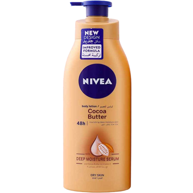 Nivea Cocoa Butter Body Lotion Vitamin E Dry Skin - 400 ml image