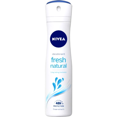 Nivea Body Spray Fresh Natural (150ml) image