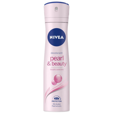 Nivea Body Spray Pearl And Beauty- 150ml image