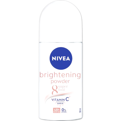 Nivea Brightening Powder 8 Super Food 48h Roll On 50 ml image