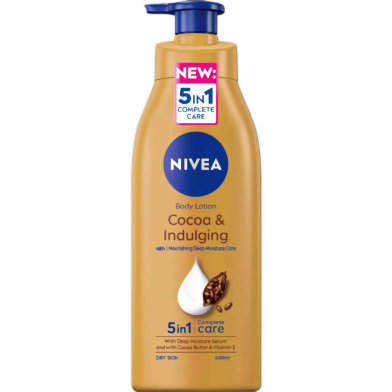 Nivea Cocoa Butter 5 In 1 Complete Care Body Lotion 400ml image