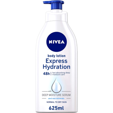 Nivea Fast Absorbing Moisture Express Hydration Body Lotion 625ml image
