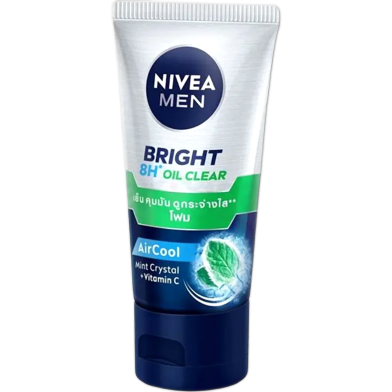 Nivea Man Face wash Bright 8h oil clear 100ML image