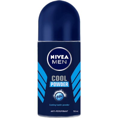 Nivea Men Cool Powder 48h Anti Perspirant Roll On 50 ml image