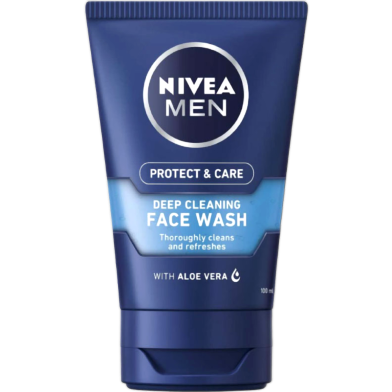 Nivea Men Deep Acne Oil Clear Face Wash-100ml image