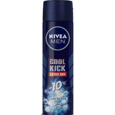 Nivea Men Deodrant Cool Kick Spray- 150ml image