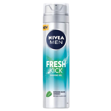 Nivea Men Shaving Gel Fresh Kick (200 ml) image