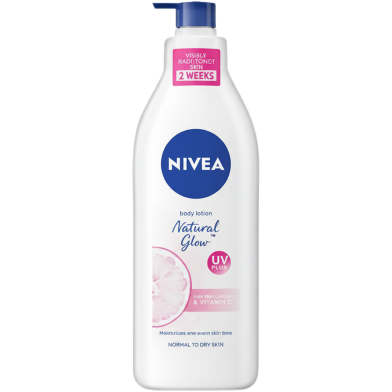 Nivea Natural Glow Body Lotion (Normal to Dry Skin) 400ml image
