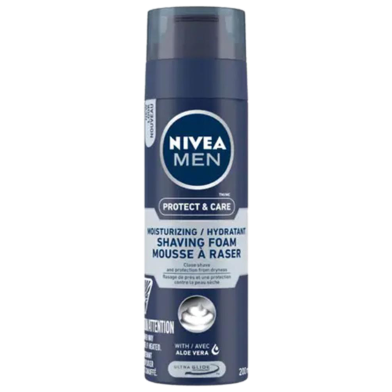 Nivea Protect And Care Shaving Foam (200 ml) image