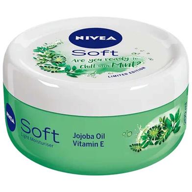 Nivea Soft Jar Chilled Mint Cream- 25ml image