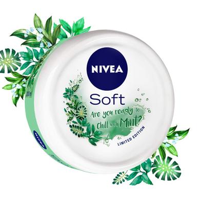 Nivea Soft Jar Chilled Mint Cream - 50ml image
