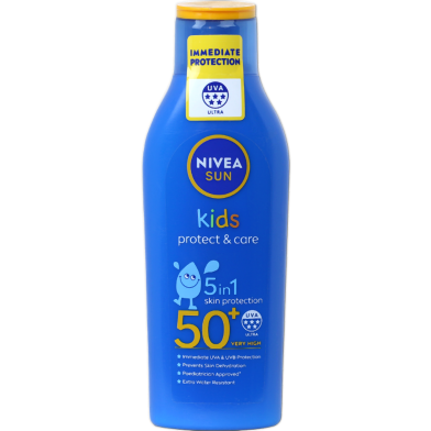 Nivea Sun Kids Protect And Care 5 In 1 Spf 50 200ml image