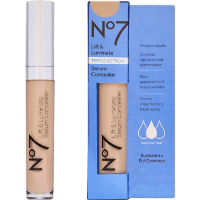 No7 Lift Luminate Triple Action Serum Concealer - Light Medium image
